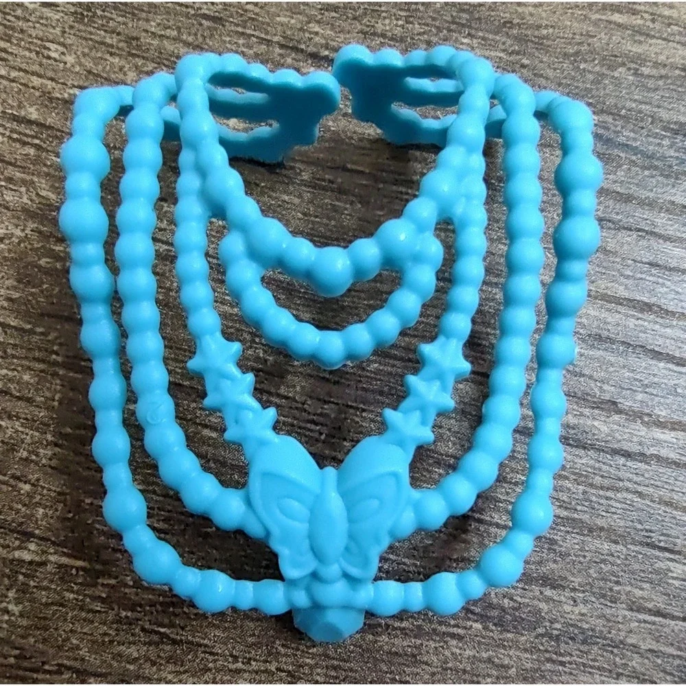 Barbie Doll's Tral Butterfly Necklace Accessory Rare Z9
